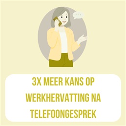 Langdurig zieken: een telefoongesprek verdrievoudigt de kansen op werkhervatting, volgens de eerste Belgische cijfers